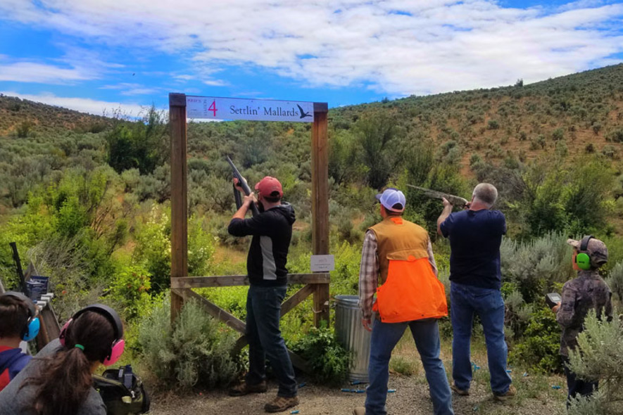 4h shoot sporting clays course shooting lessons