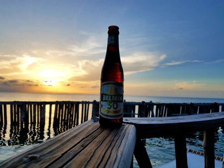 belize beer on the beach fly fishing trip
