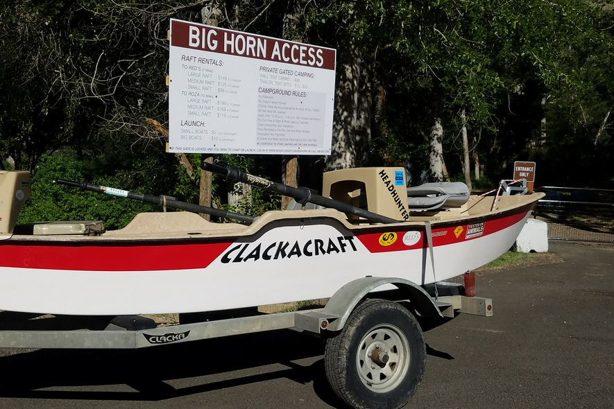 Boat Launch at Bighorn Access Yakima River