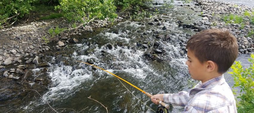 Downstream Dry Fly Fishing Tip