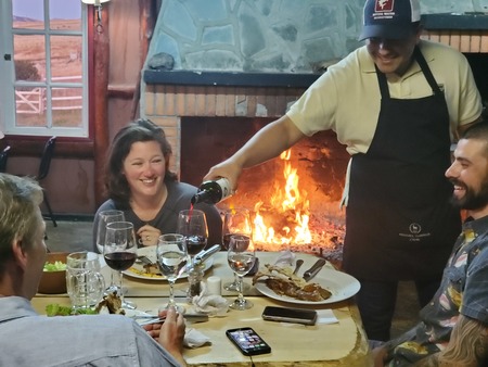 estancia del zorro chile 2020 patagonia dinner