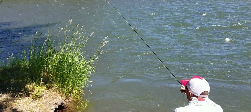 how to fish an inside corner wading yakima river nymph high stick