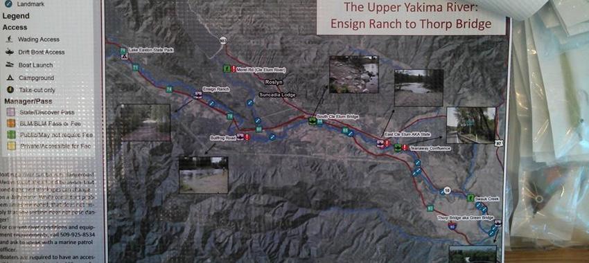 New Yakima River Map Set for the ENTIRE River System!