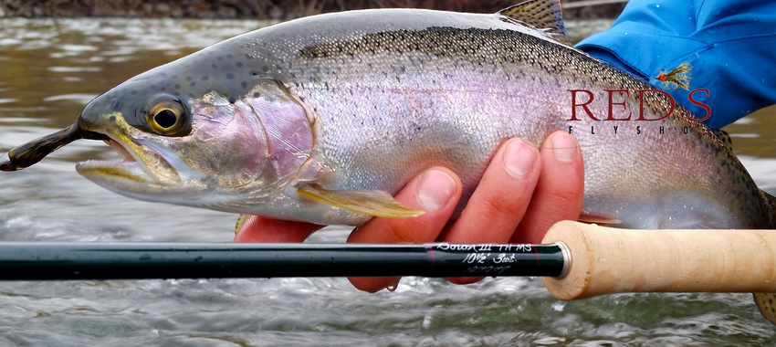 Winston Boron III-TH Micro Spey Review and Trout Spey Fishing With Streamers